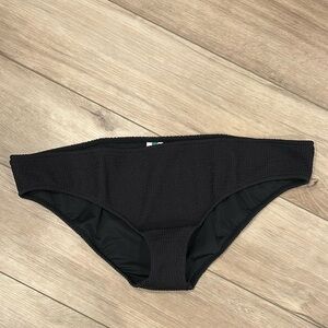 NWT J.Crew Textured hipster full-coverage bikini bottom
